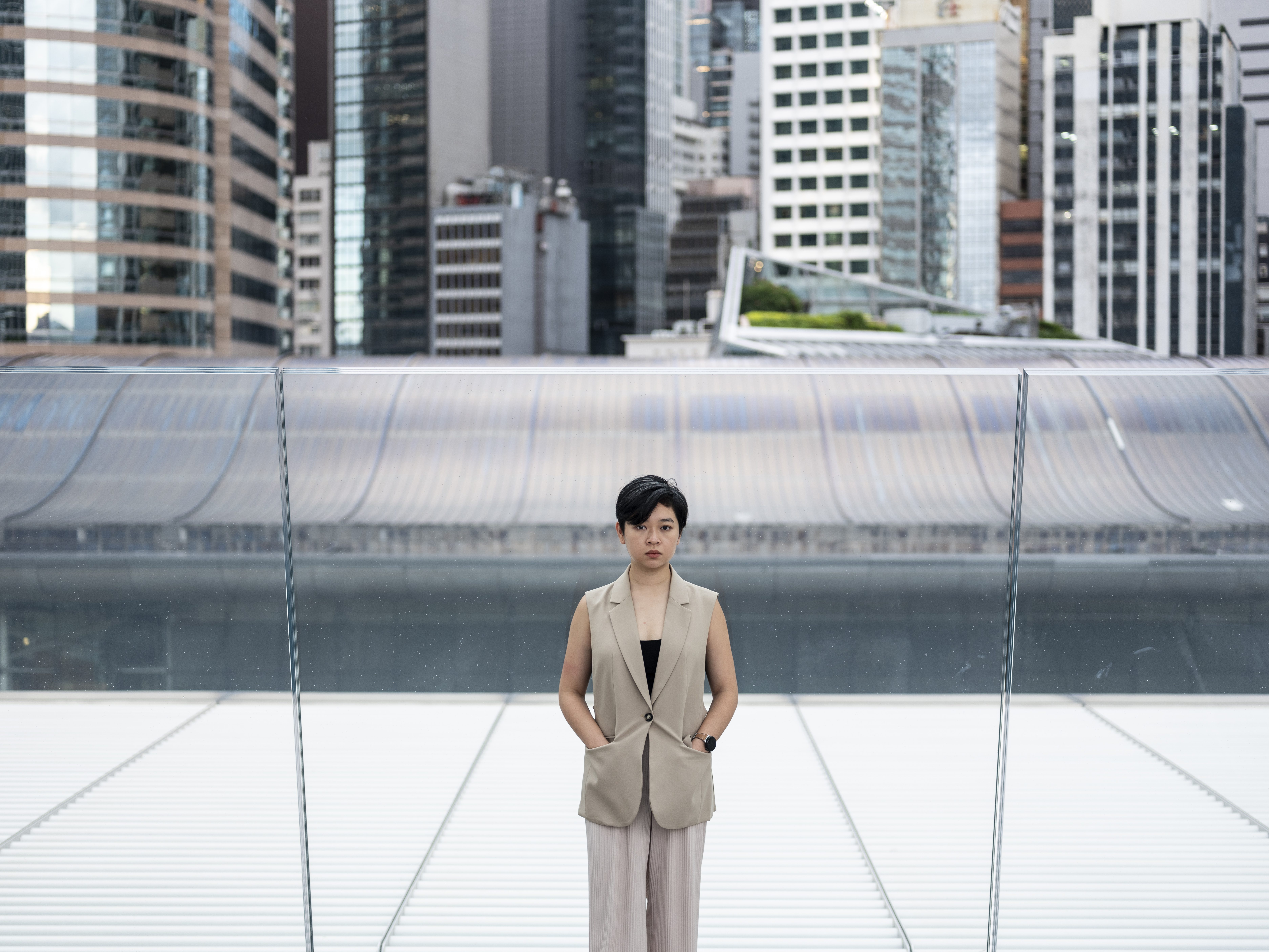 新任記協主席、前《華爾街日報》(WSJ)記者鄭嘉如(Selina Cheng)。攝:林振東/端傳媒